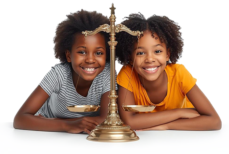 happy ugandan girl with flute