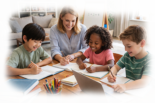 group of ugandan children